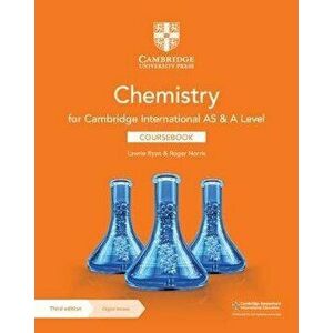 Cambridge International as & a Level Chemistry Coursebook with Digital Access (2 Years), Paperback - Lawrie Ryan imagine