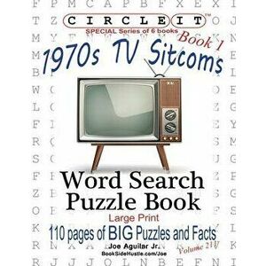 Circle It, 1970s Sitcoms Facts, Book 1, Word Search, Puzzle Book, Paperback - Lowry Global Media LLC imagine
