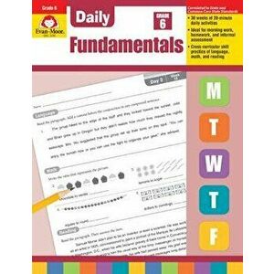 Daily Fundamentals, Grade 6, Paperback - Evan-Moor Educational Publishers imagine