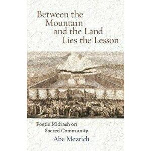 Between the Mountain and the Land is the Lesson: Poetic Midrash on Sacred Community, Paperback - Abe Mezrich imagine