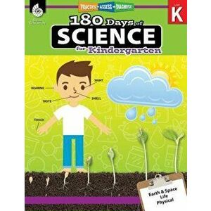 180 Days of Science for Kindergarten: Practice, Assess, Diagnose, Paperback - Lauren Homayoun imagine