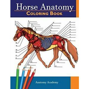 Horse Anatomy Coloring Book: Incredibly Detailed Self-Test Equine Anatomy Color workbook - Perfect Gift for Veterinary Students, Horse Lovers & Adu - imagine