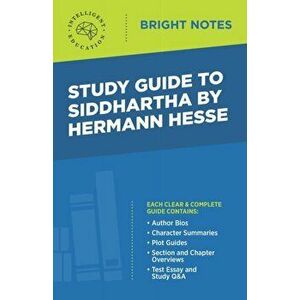 Study Guide to Siddhartha by Hermann Hesse, Paperback - *** imagine