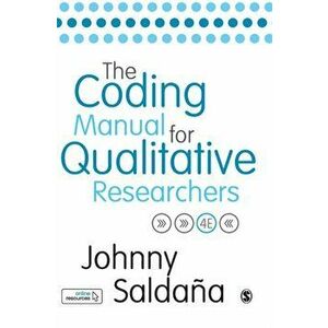 The Coding Manual for Qualitative Researchers, Hardcover - *** imagine