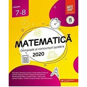 Matematica. Olimpiade si concursuri scolare 2020. Clasele 7-8 - *** imagine