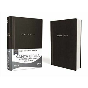 Biblia Nbla Congregacional, Tapa Dura, Negro / Spanish Nbla Pew Bible, Hardcover, Black, Hardcover - *** imagine