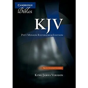 KJV Pitt Minion Reference Bible, Brown Goatskin Leather, KJ446: X. 2 Revised edition - *** imagine