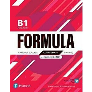 Formula B1 Preliminary Coursebook without key & eBook - Pearson Education imagine
