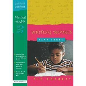 Writing Models Year 3, Paperback - Pie Corbett imagine