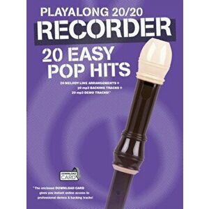 Playalong 20/20 Recorder. 20 Easy Pop Hits - Hal Leonard Publishing Corporation imagine