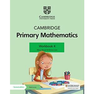 Cambridge Primary Mathematics Workbook 4 with Digital Access (1 Year). 2 Revised edition - Emma Low imagine