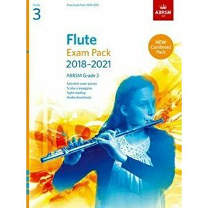 Flute Exam Pack 2018-2021, ABRSM Grade 3. Selected from the 2018-2021 syllabus. Score & Part, Audio Downloads, Scales & Sight-Reading, Sheet Map - ABR imagine