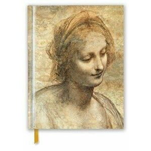 Leonardo da Vinci: Detail of the Head of the Virgin (Blank Sketch Book) - *** imagine