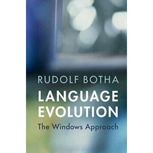 Language Evolution. The Windows Approach, Paperback - *** imagine