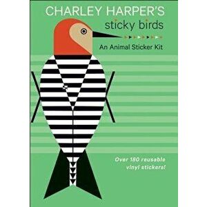 Charley Harper's Sticky Birds an Animal Sticker Kit - *** imagine