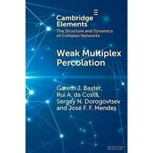 Weak Multiplex Percolation. New ed, Paperback - *** imagine