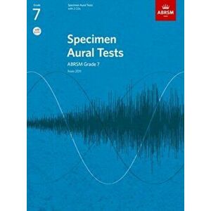 Specimen Aural Tests, Grade 7 with 2 CDs. new edition from 2011, Sheet Map - *** imagine