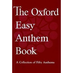 The Oxford Easy Anthem Book. Vocal score, Sheet Map - Oxford imagine