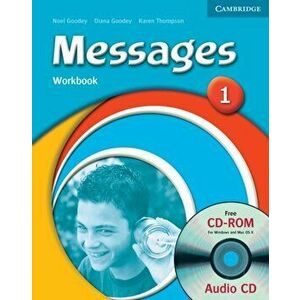 Messages 1 Workbook with Audio CD/CD-ROM - Karen Thompson imagine