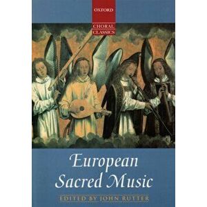 European Sacred Music. Vocal score, Sheet Map - *** imagine