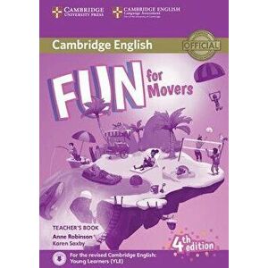 Fun for Movers Teacher's Book with Downloadable Audio. 4 Revised edition - Karen Saxby imagine