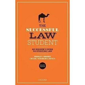 The Successful Law Student: An Insider's Guide to Studying Law. 2 Revised edition, Paperback - *** imagine