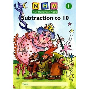 New Heinemann Maths Yr1, Subtraction to 10 Activity Book (8 Pack) - *** imagine