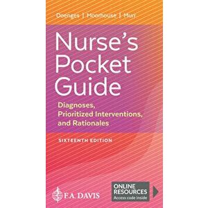 Nurse's Pocket Guide. Diagnoses, Prioritized Interventions, and Rationales, 16 Revised edition, Paperback - F.A. Davis Company imagine