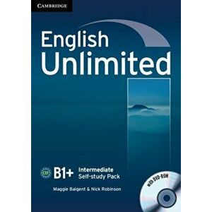 English Unlimited Intermediate Self-study Pack (Workbook with DVD-ROM) - Nick Robinson imagine