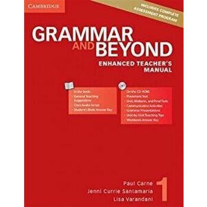 Grammar and Beyond Level 1 Enhanced Teacher's Manual with CD-ROM - Lisa Varandani imagine
