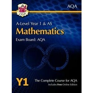 A-Level Maths for AQA: Year 1 & AS Student Book with Online Edition - CGP Books imagine