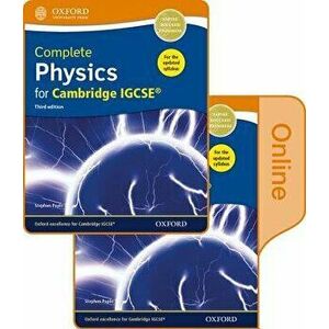 Complete Physics for Cambridge IGCSE (R) Print and Online Student Book Pack. Third Edition, 3 Revised edition - Stephen Pople imagine