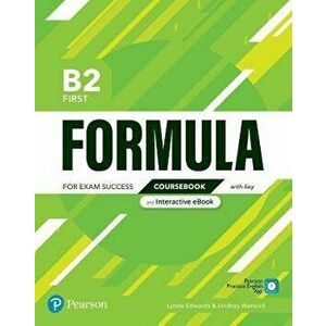 Formula B2 First Coursebook with key & eBook - Pearson Education imagine