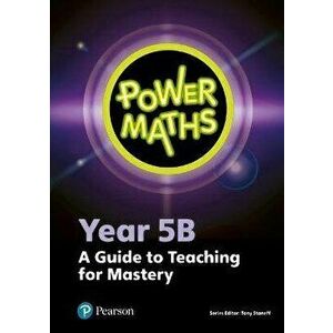 Power Maths Year 5 Teacher Guide 5B, Spiral Bound - *** imagine