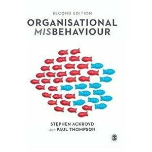 Organisational Misbehaviour. 2 Revised edition, Hardback - Paul Thompson imagine