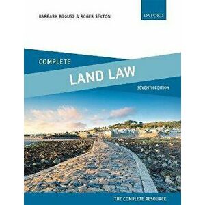 Complete Land Law. Text, Cases and Materials, 7 Revised edition, Paperback - *** imagine