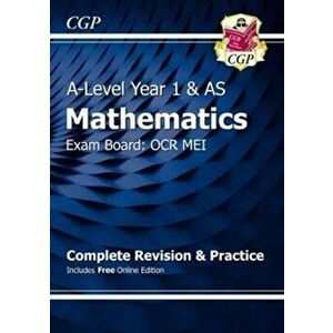 A-Level Maths for OCR MEI: Year 1 & AS Complete Revision & Practice with Online Edition - CGP Books imagine