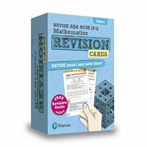Pearson REVISE AQA GCSE (9-1) Maths Higher Revision Cards. for home learning, 2022 and 2023 assessments and exams - *** imagine