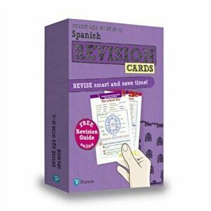 Pearson REVISE AQA GCSE (9-1) Spanish Revision Cards. for home learning, 2022 and 2023 assessments and exams - *** imagine