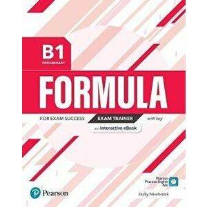 Formula B1 Preliminary Exam Trainer with key & eBook - Pearson Education imagine
