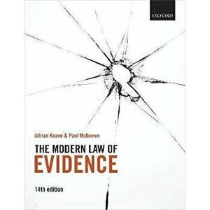 The Modern Law of Evidence. 14 Revised edition, Paperback - *** imagine