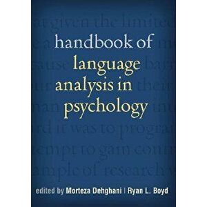 Handbook of Language Analysis in Psychology, Hardback - *** imagine