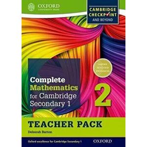 Complete Mathematics for Cambridge Lower Secondary Teacher Pack 2 (First Edition) - Deborah Barton imagine