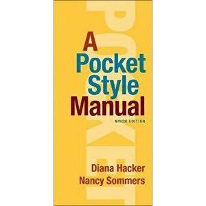 A Pocket Style Manual. 9th ed. 2021, Spiral Bound - Nancy Sommers imagine
