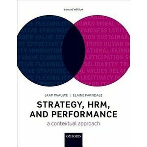 Strategy, HRM, and Performance. A Contextual Approach, 2 Revised edition, Paperback - *** imagine