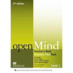 openMind 2nd Edition AE Level 1 Teacher's Book Premium Plus Pack - Mickey Rogers imagine