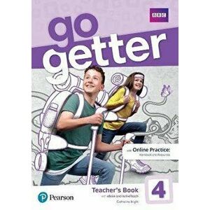 GoGetter 4 Teacher's Book with MyEnglishLab & Online Extra Homework + DVD-ROM Pack - Sandy Zervas imagine