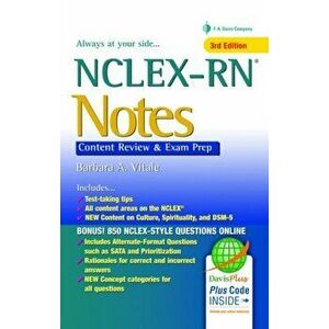 Nclex-Rn Notes, 3e. 3 ed, Spiral Bound - Vitale imagine