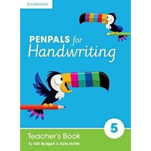 Penpals for Handwriting Year 5 Teacher's Book. 3 Revised edition, Spiral Bound - Kate Ruttle imagine