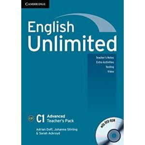 English Unlimited Advanced Teacher's Pack (Teacher's Book with DVD-ROM) - Sarah Ackroyd imagine